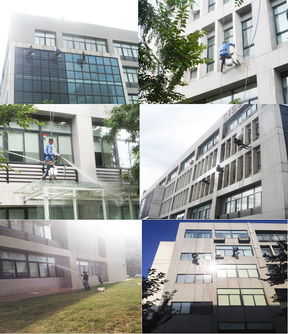 軟件園外包基地外墻煥新記 專業(yè)清洗服務(wù)保障園區(qū)形象與安全